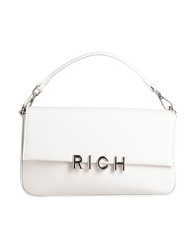 RICHMOND Handbag White 100% Polyurethane