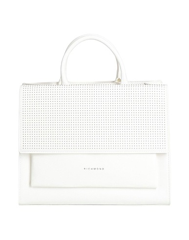 RICHMOND Handbag White 100% Polyurethane