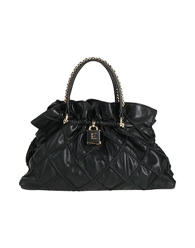 ERMANNO FIRENZE Handbag Black 100% Polyurethane