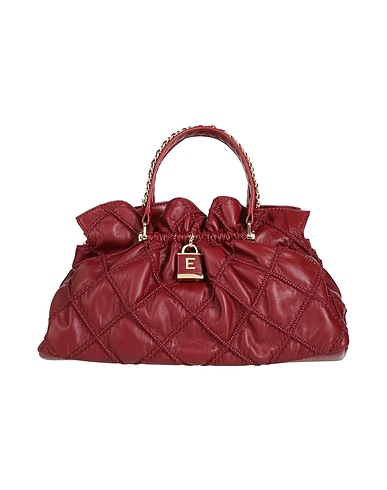 ERMANNO FIRENZE Handbag Burgundy 100% Polyurethane