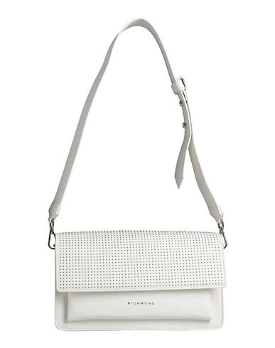 RICHMOND Shoulder bag White Leather