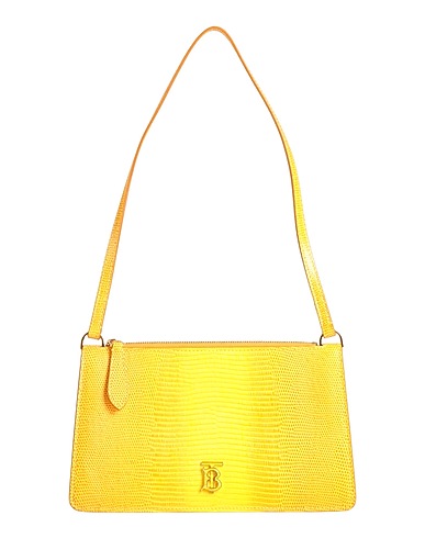 BURBERRY Shoulder bag Yellow Leather