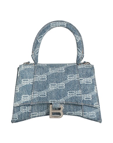 BALENCIAGA Handbag Blue Textile fibres