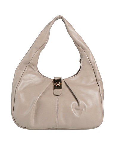 BORBONESE Borsa a mano Grigio 100% Pelle