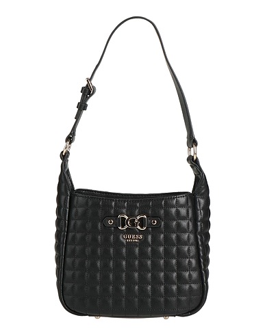 GUESS Shoulder bag Black 100% Polyurethane