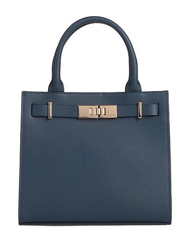BORBONESE Handbag Midnight blue 100% Leather