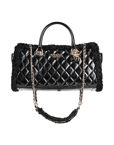 GUESS Handbag Black 100% Polyurethane