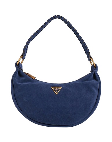 GUESS Handbag Navy blue 100% Cow leather