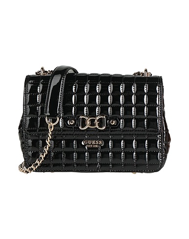 GUESS Across-body bag Black 100% Polyurethane