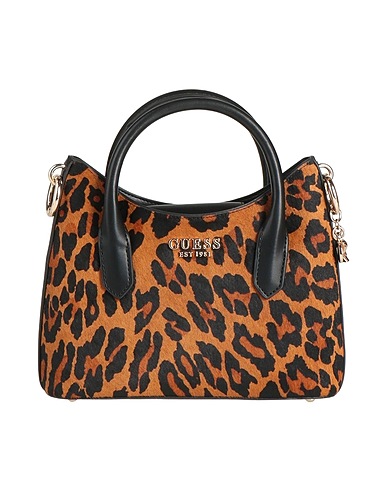 GUESS Handbag Brown Leather