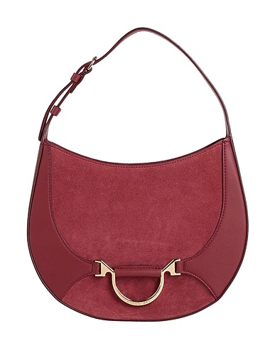 BORBONESE Handbag Antique rose 100% Leather