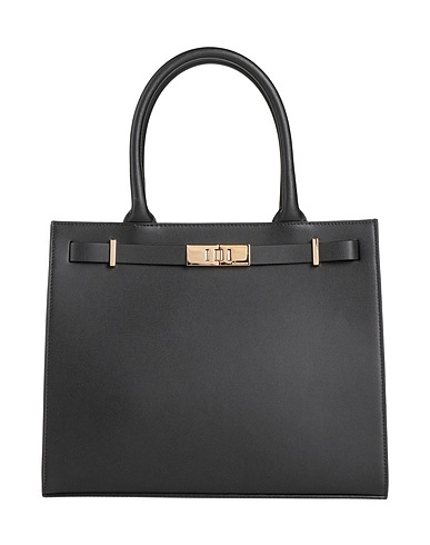 BORBONESE Borsa a mano Nero 100% Pelle