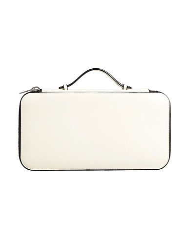 VALEXTRA Handbag Ivory Leather