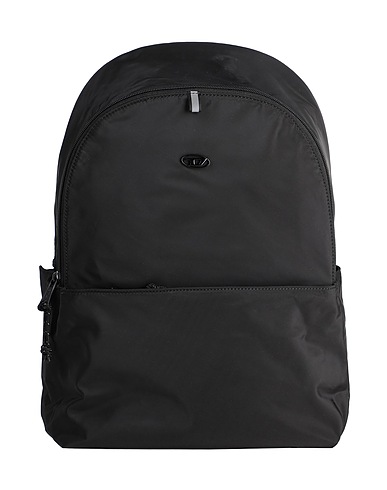 DIESEL Rucksacks Black 100% Polyester, Zinc
