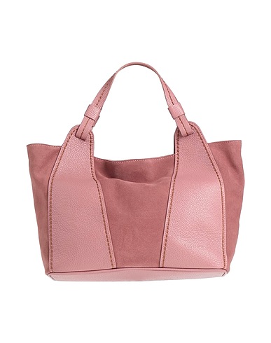 PLINIO VISONA' Handbag Mauve Leather