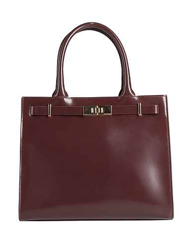 BORBONESE Handbag Chocolate brown Leather