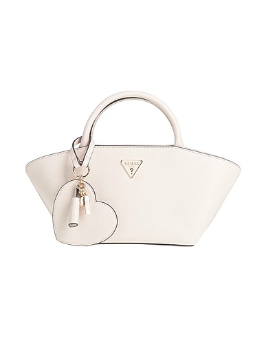 GUESS Handbag Off white 100% Polyurethane