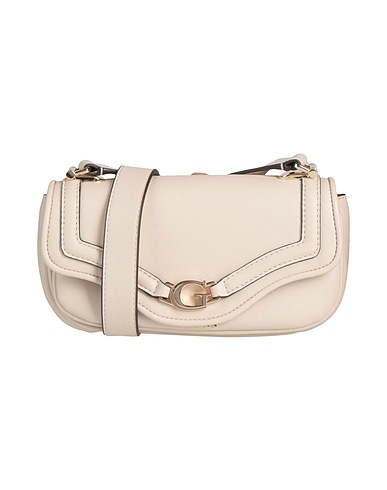 GUESS Borsa a tracolla Off white 100% Poliuretano