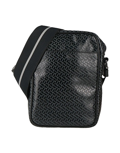 BORBONESE Across-body bag Black Leather