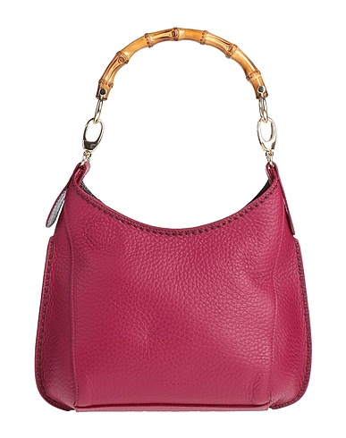 PLINIO VISONA' Sac à main Prune Cuir