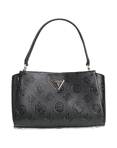 GUESS Handtasche Schwarz 100% Polyurethan