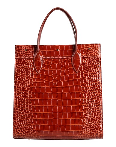 BORBONESE Handbag Tan Leather
