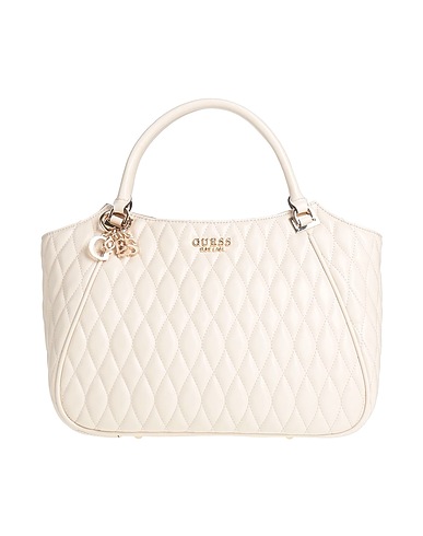 GUESS Handbag Ivory 100% Polyurethane