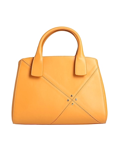 BORBONESE Handbag Tan 100% Leather