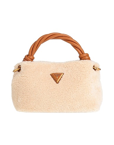 GUESS Handtasche Beige 100% Polyester