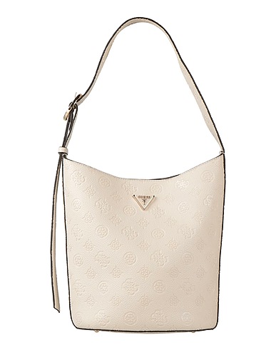 GUESS Handbag Ivory 100% Polyurethane