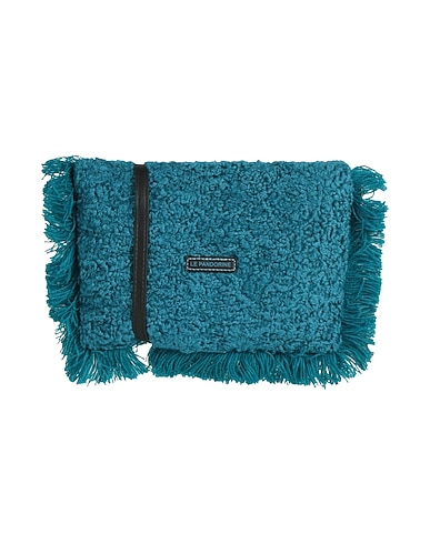 LE PANDORINE Umhängetasche VERDE PETROLIO 100% Polyester