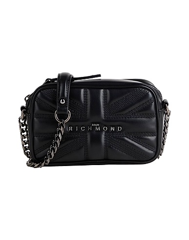 JOHN RICHMOND Cross-body bags Black 100% Polyurethane