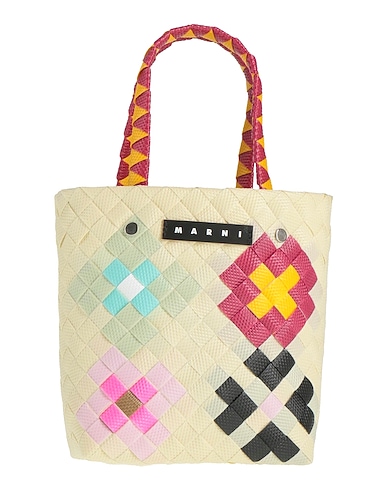 MARNI Handbags 100% Polypropylene, Cow leather