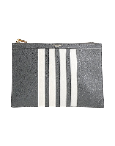 THOM BROWNE | Borsa a Mano Grigio Pelle