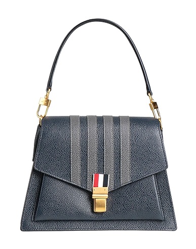 THOM BROWNE Handbag Navy blue Leather