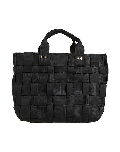 BORBONESE Borsa a mano 100% Poliestere, Pelle