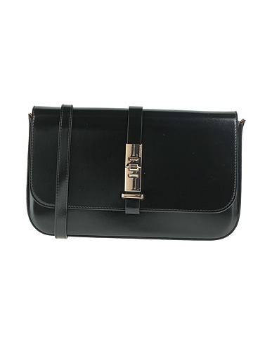 BORBONESE Borsa a tracolla Nero 100% Pelle