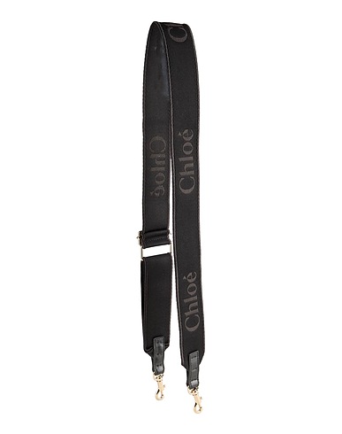 CHLOÉ Bag accessories & charms Black 100% Polyester