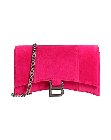 BALENCIAGA Across-body bag Fuchsia Textile fibres