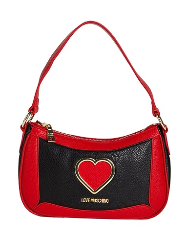 LOVE MOSCHINO Handtasche Rot 100% Polyurethan