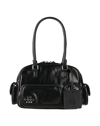 LO COOL LAB Handbag Black Leather