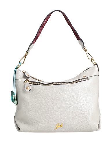GABS Borsa a mano Grigio 100% Pelle di vitello