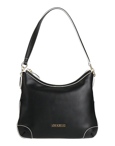 LOVE MOSCHINO Shoulder bag Black 100% Polyurethane