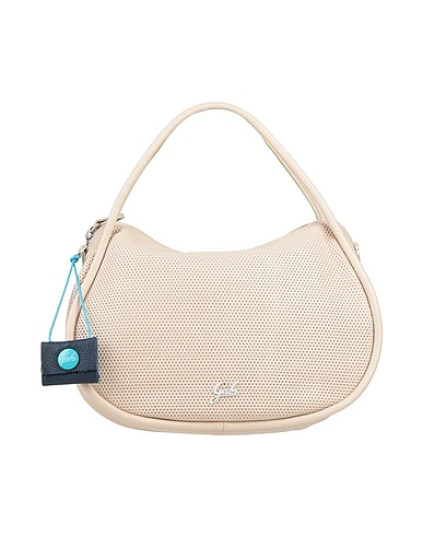 GABS Handbag Beige Calfskin