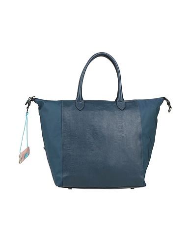 GABS Handtasche Nachtblau Kalbsleder, Baumwolle