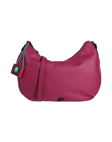 GABS Across-body bag Burgundy Calfskin