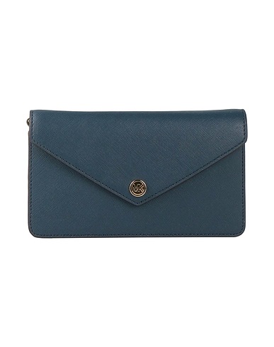 MICHAEL MICHAEL KORS Handbag Blue Leather