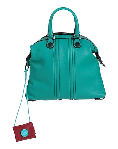 GABS Handbag Emerald green Calfskin