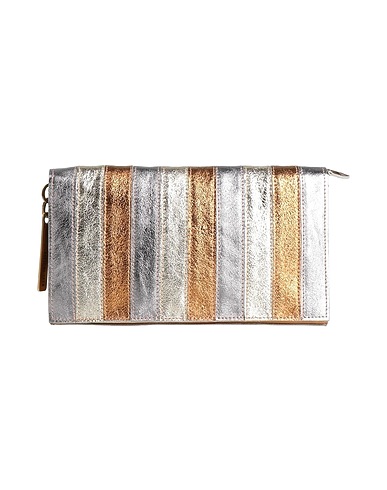CATERINA LUCCHI Handbag GOLD Platinum Calfskin