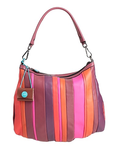 GABS Handtasche Bordeaux Kalbsleder